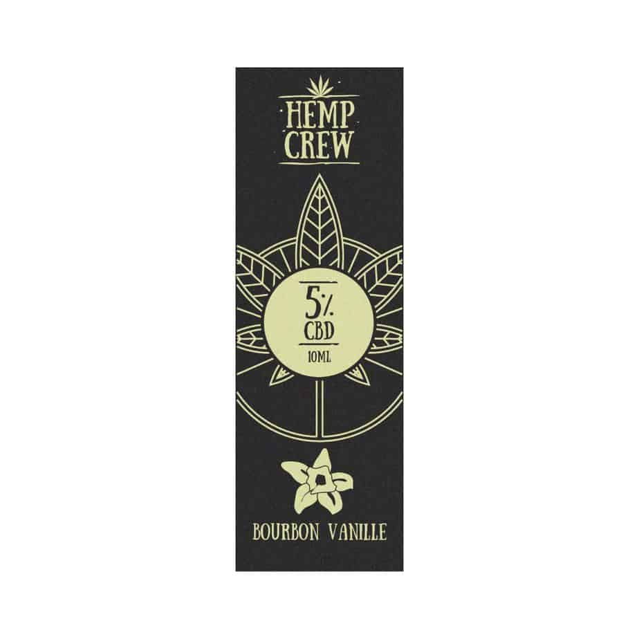 Hanf Crew Bourbon Vanille CBD-Öl 5%