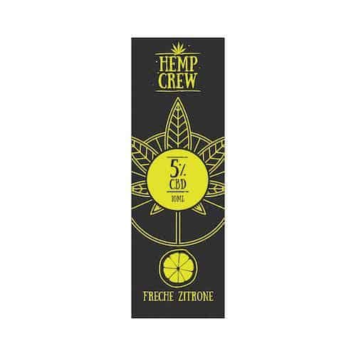 Hemp Crew Freche Zitrone 10 % CBD Öl