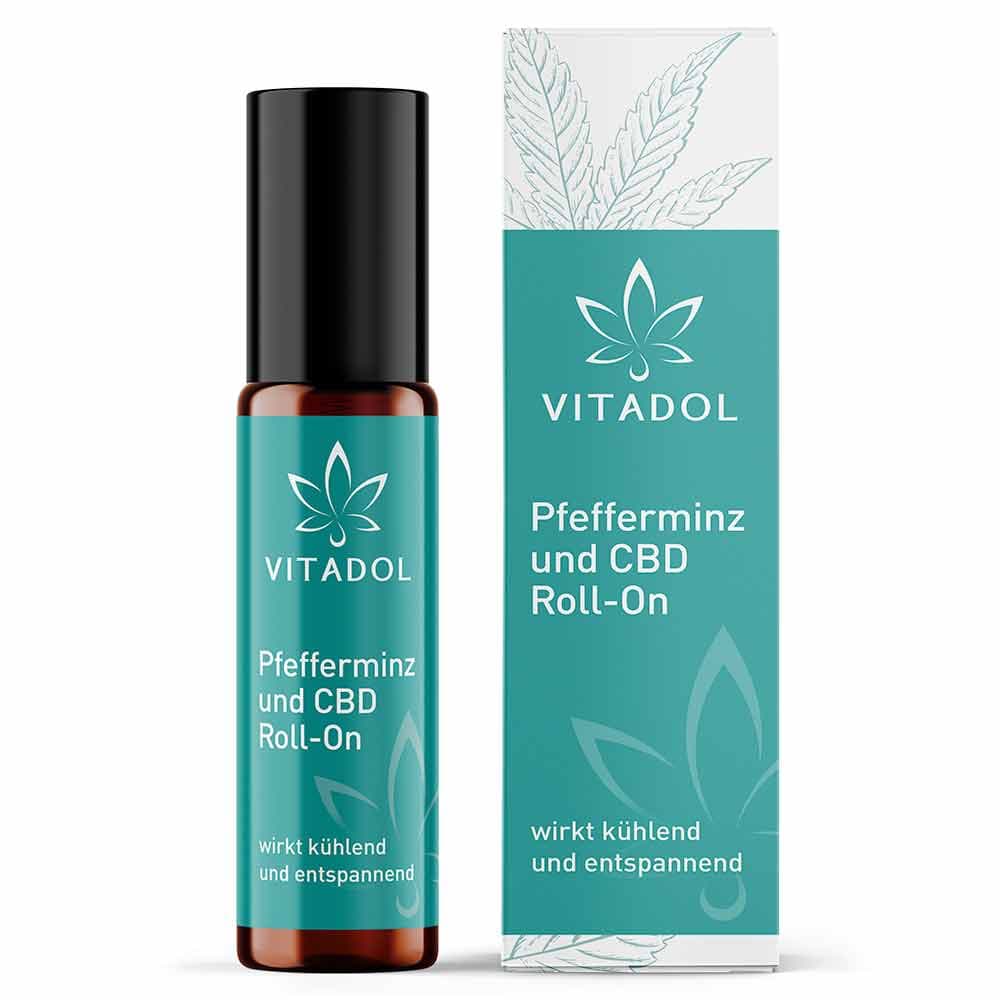 Vitadol Head Roll-On CBD Pfefferminz