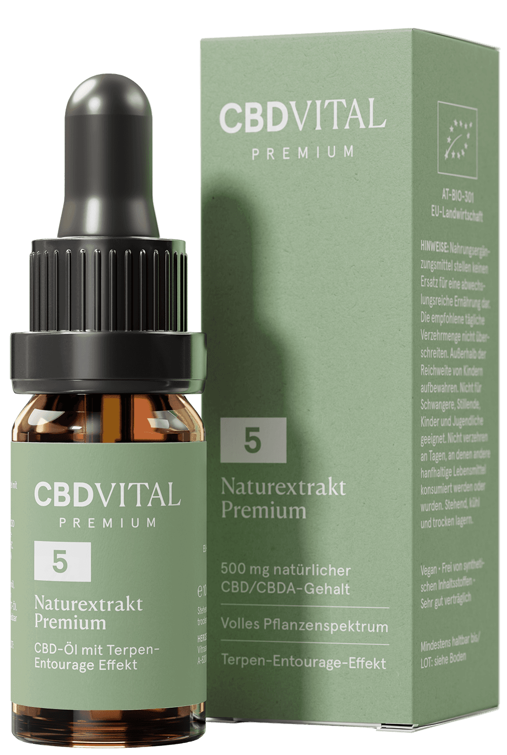 CBD Vital Naturextrakt Öl 5%