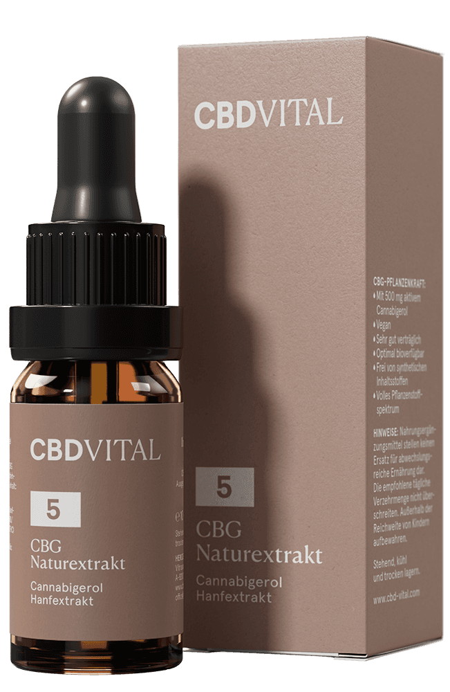CBD Vital CBG Naturextrakt Öl 5%