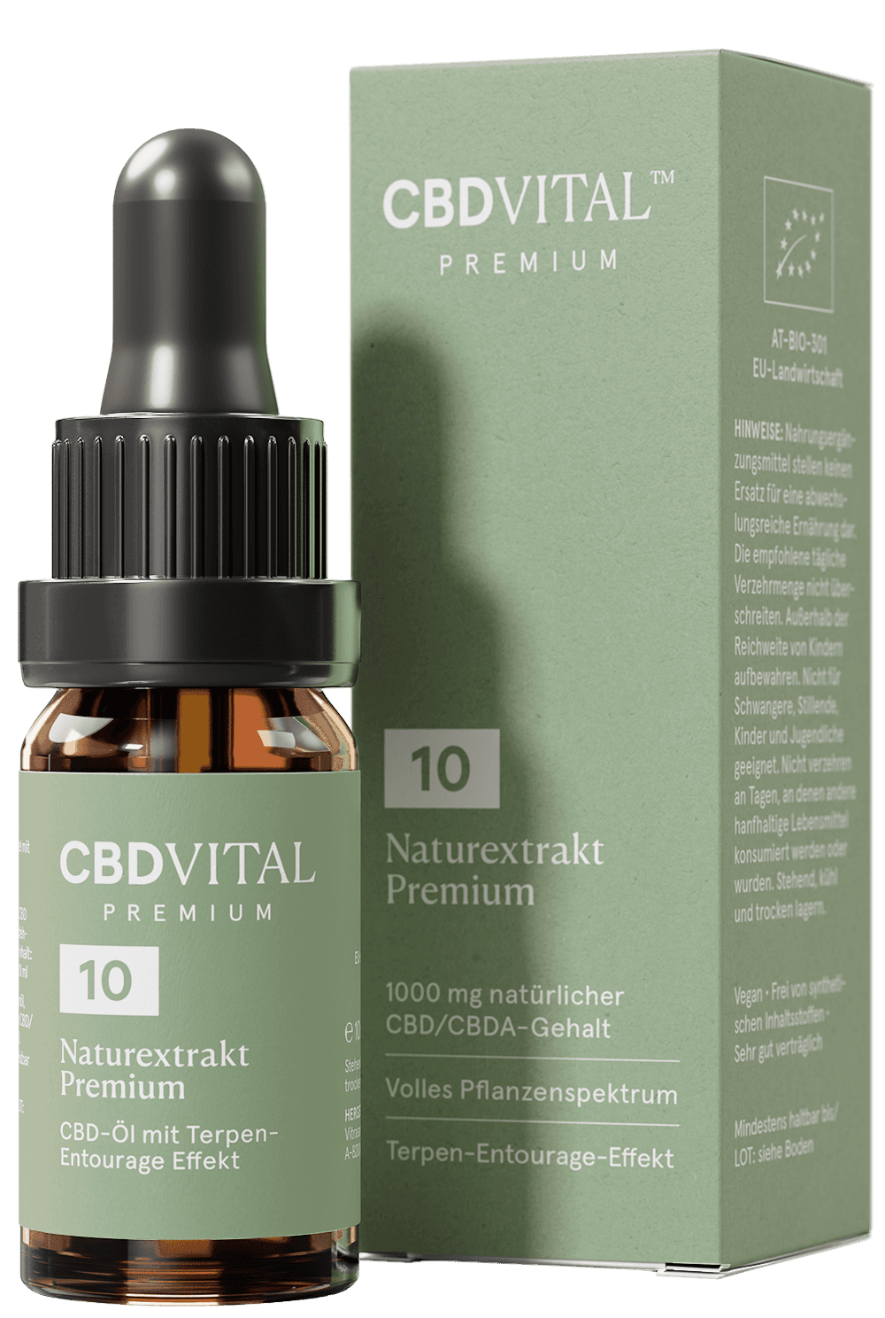 CBD Vital Naturextrakt Öl 10%
