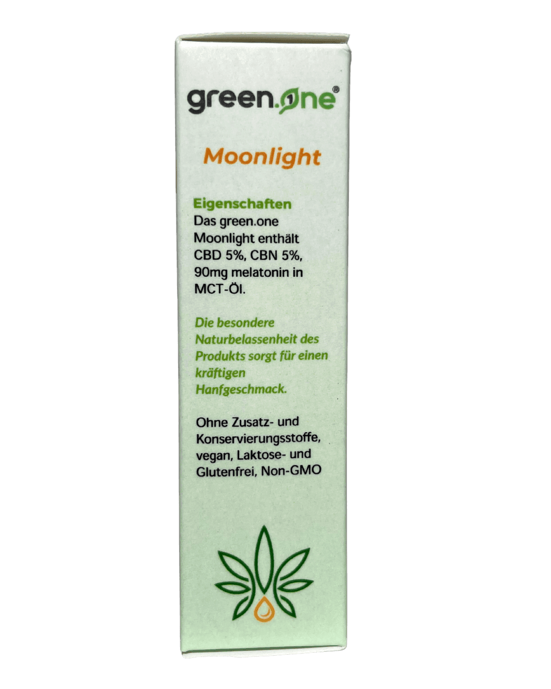 Moonlight CBD sleep oil with melatonin