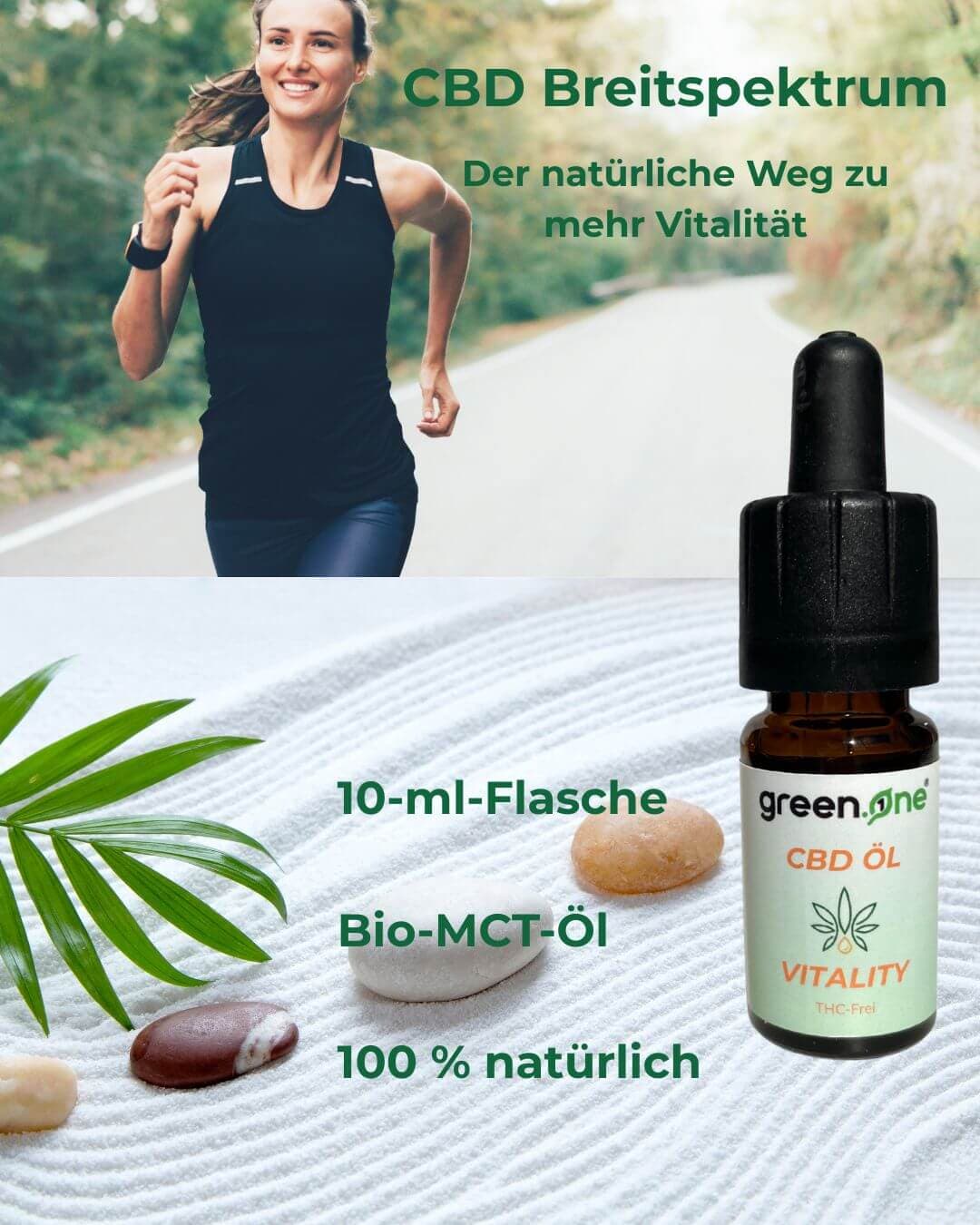 Vitality CBD oil 1000mg with Echinacea