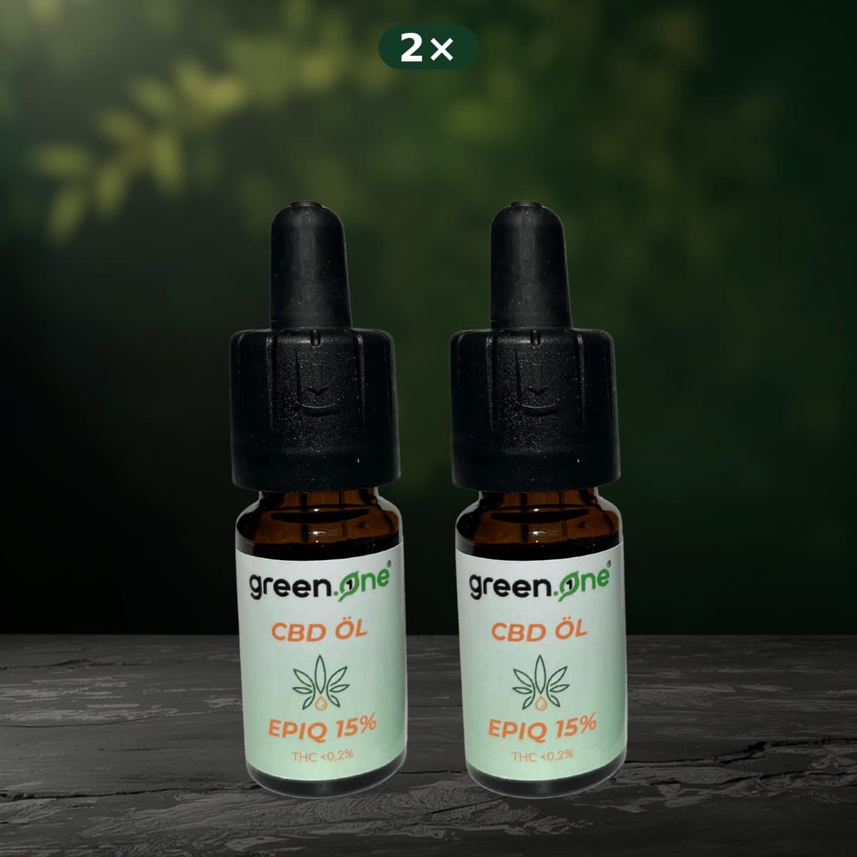 2× Epiq 15 % — dos frascos, la misma ventaja