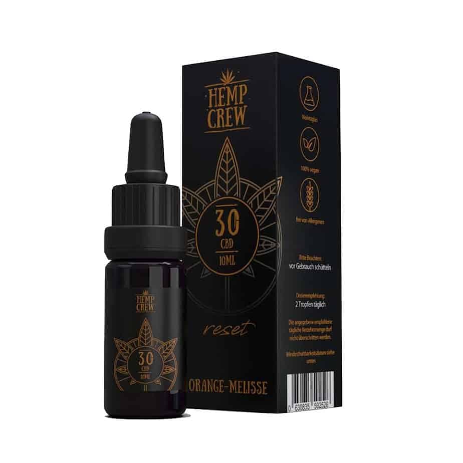Hanf Crew CBD Oil 30% Orange Lemon Balm