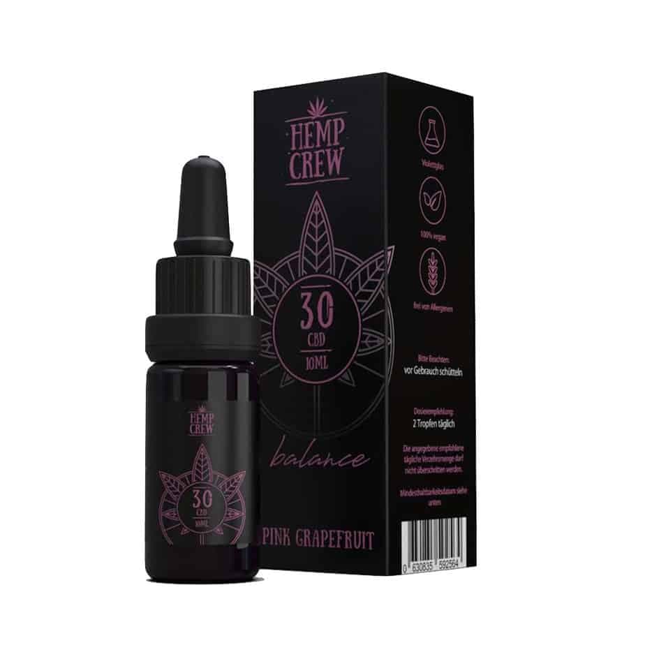 Hanf Crew CBD Oil 30% Pink Grapefruit