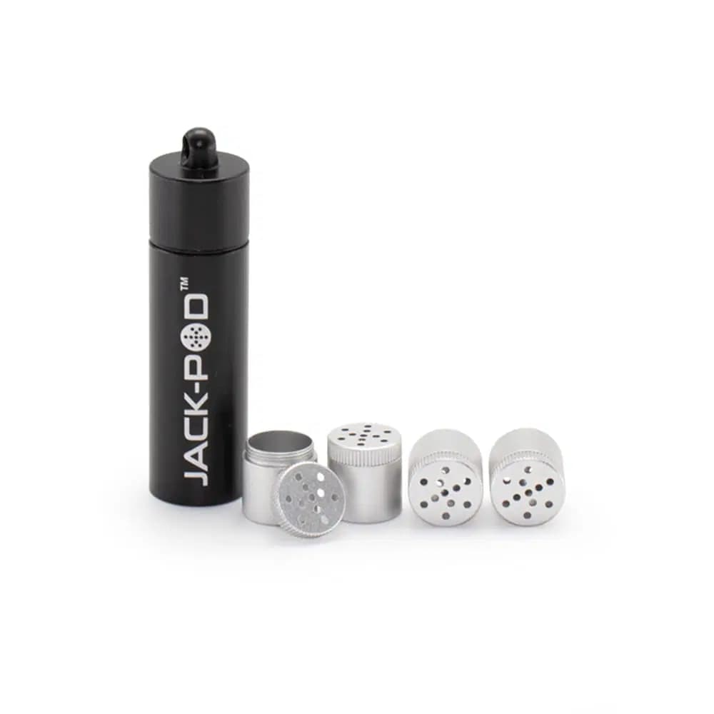 Weezy Stash Tube Aluminium Schwarz