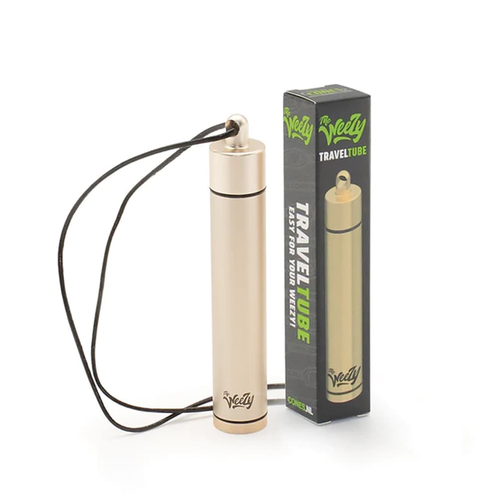 Weezy Stash Tube Aluminium GOLD