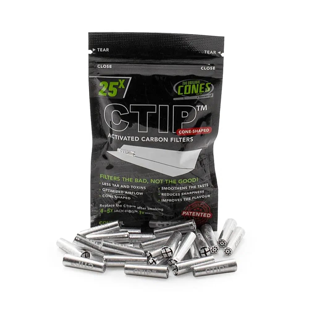 Weezy C-Tips Activated Carbon Filters 25 Pieces
