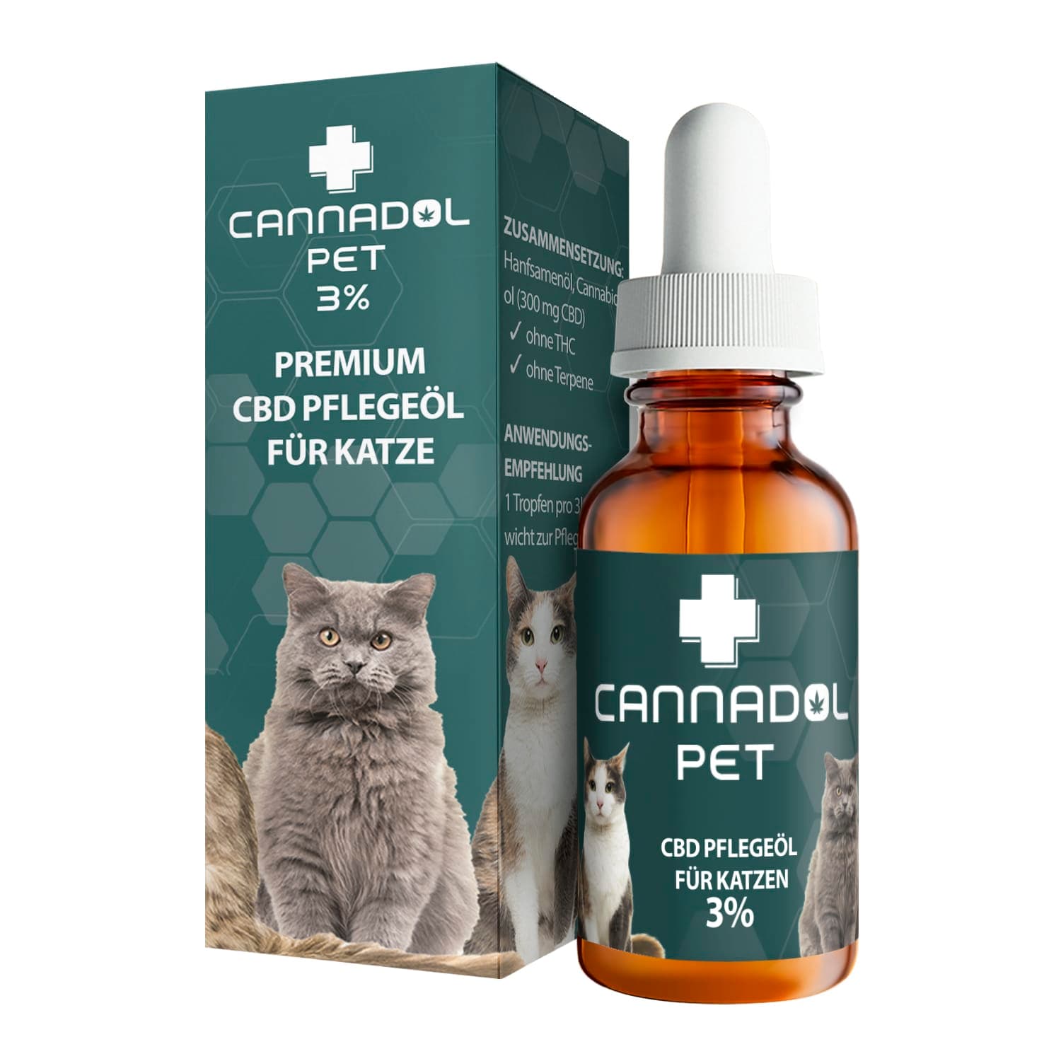 Cannadol CBD Oil Cat 3%