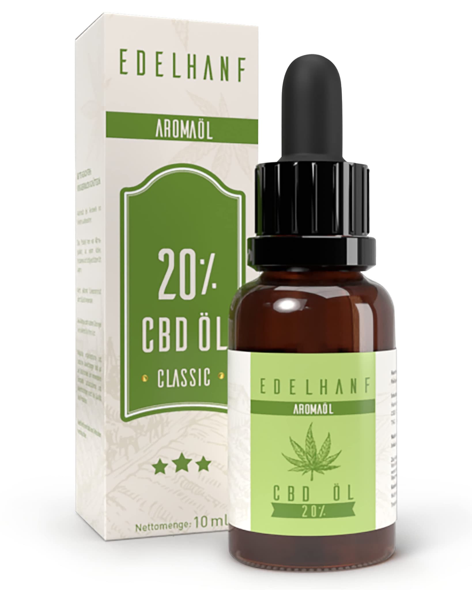 EdelHanf Hochwertiges  CBD-Öl 20%