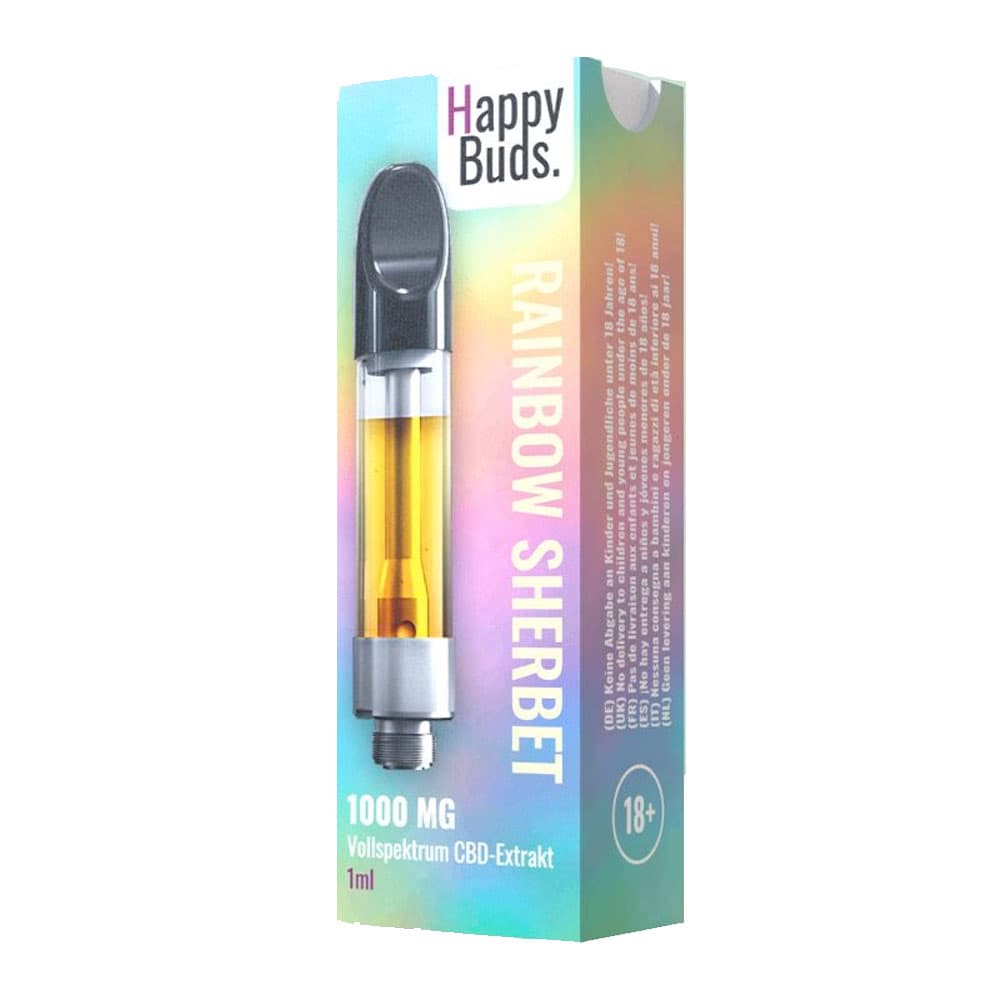 Happy Buds CBD Happy Rainbow Sherbet