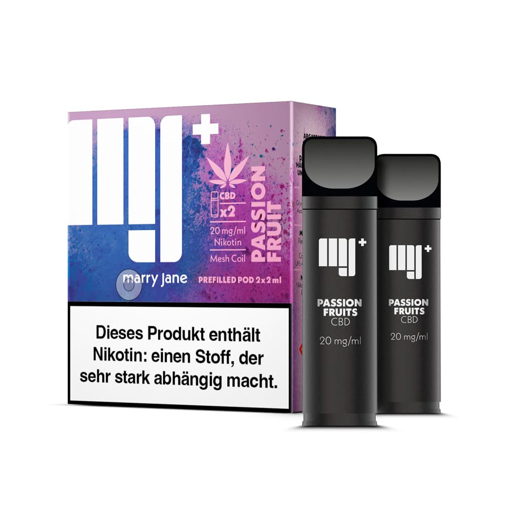 Marry Jane Patrone Nikotin CBD Passionsfrucht