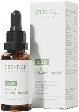 Bio CBD Vital Schwarzkümmelöl