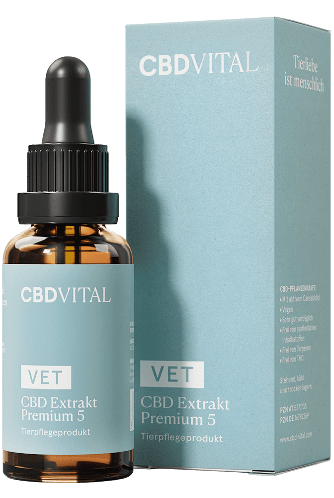 Vet CBD Oil 5% Pet Extract Premium