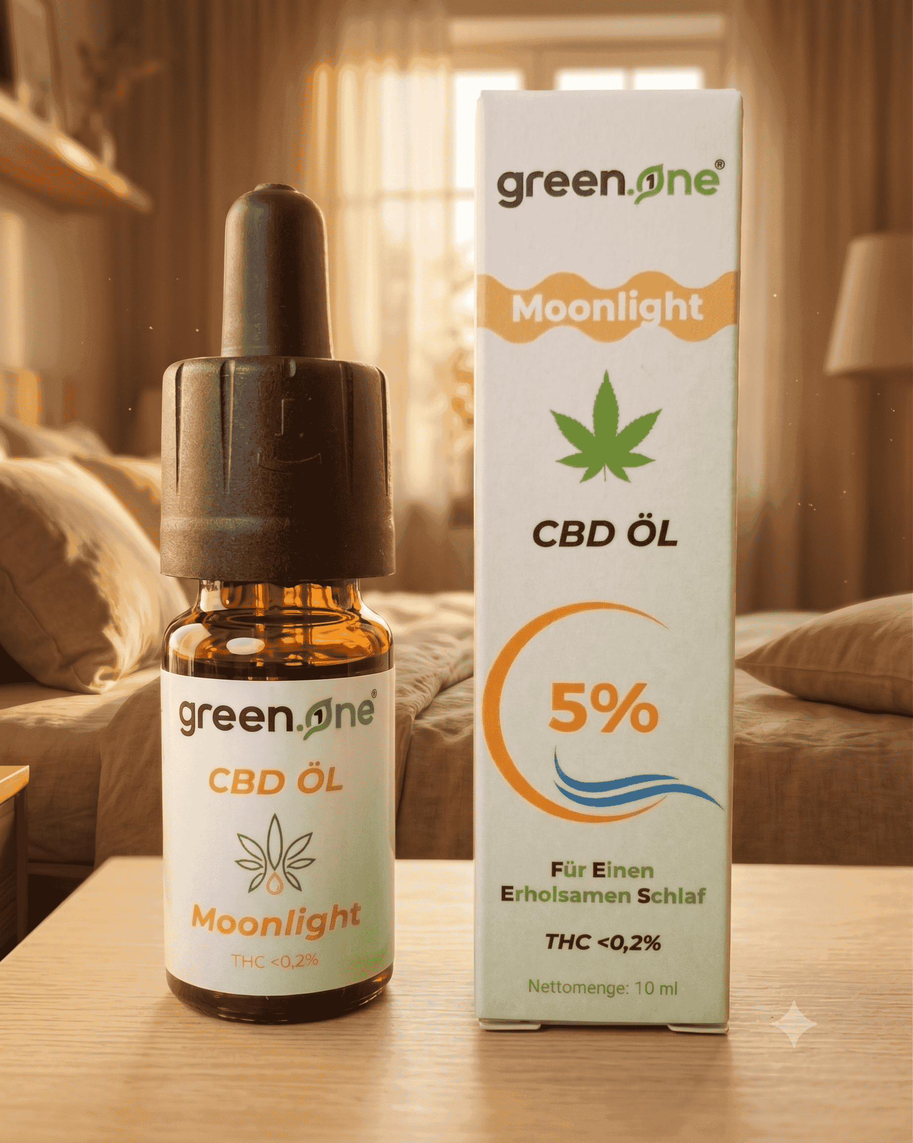 green.one Moonlight CBD Oil Melatonin