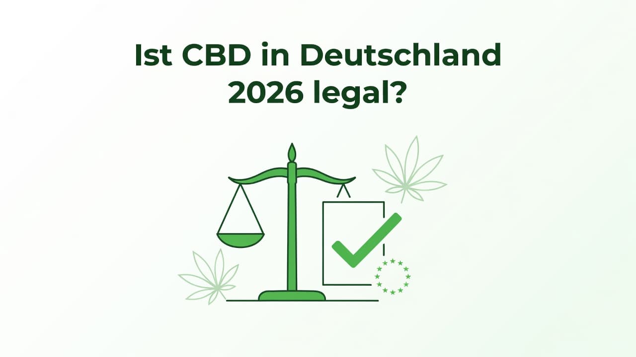CBD legal Deutschland 2026 – Rechtslage im Überblick