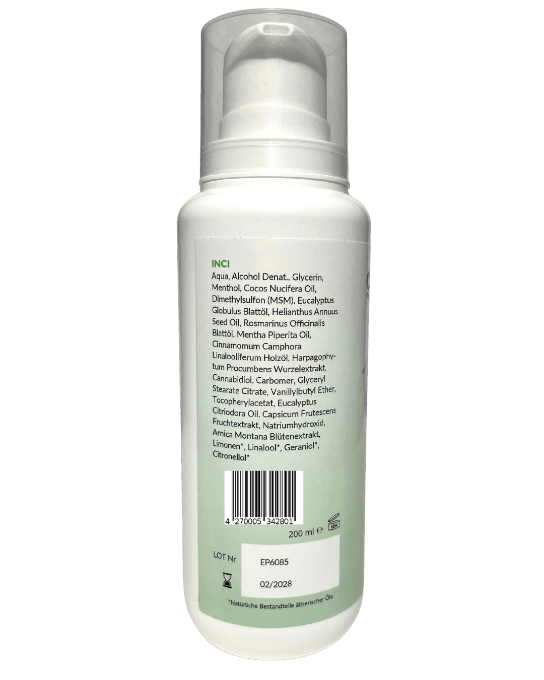 CBD sport gel 1000mg cooling care
