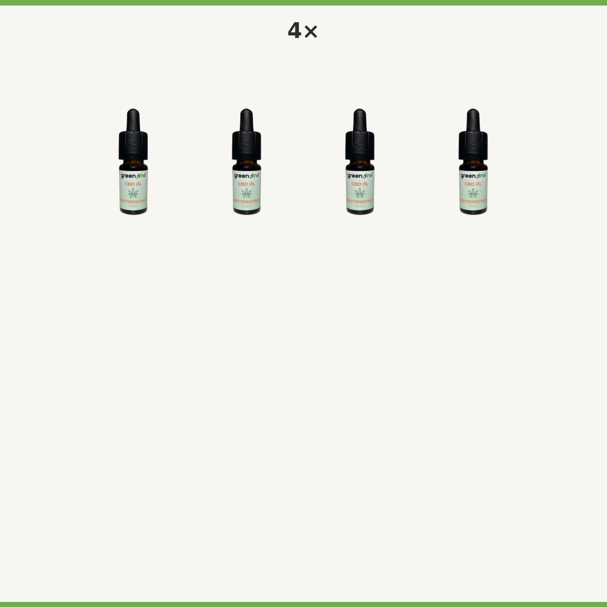 4× Breitspektrum — livraison DE et UE offerte