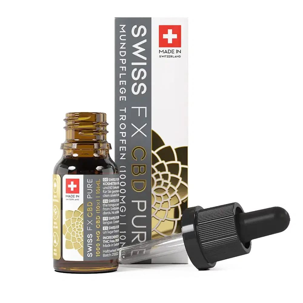 Swiss FX CBD Oil Free THC PURE 10