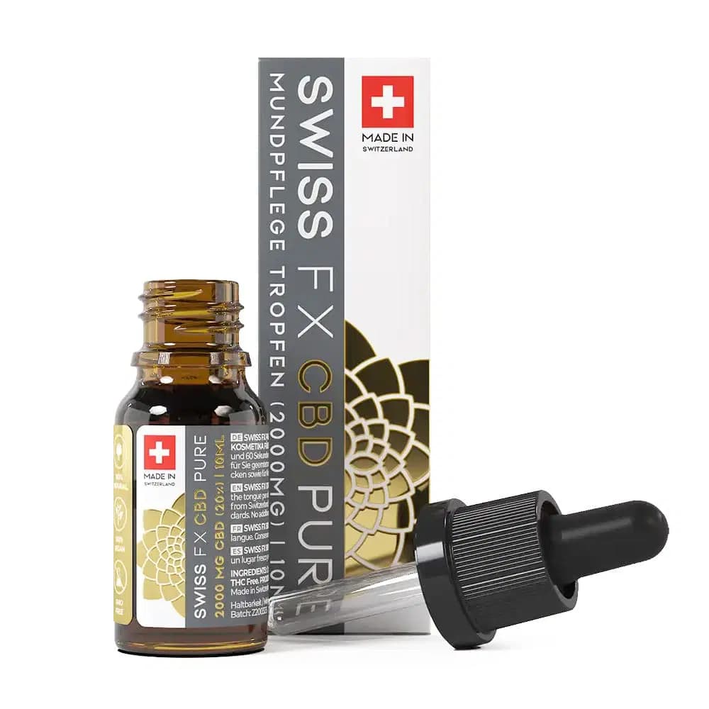 Swiss FX CBD Oil Free THC PURE