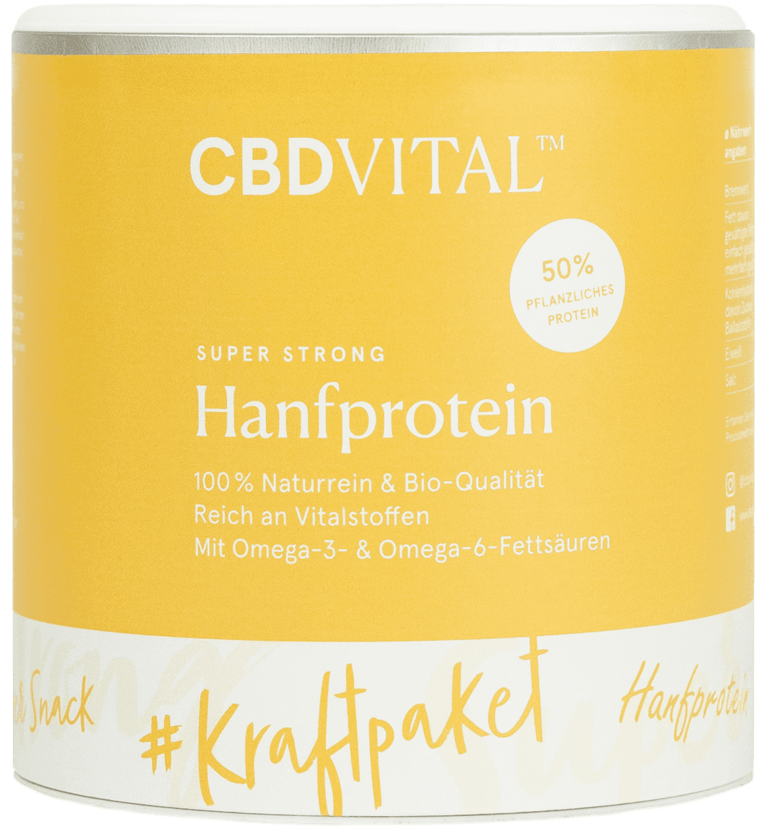CBD Vital Bio Hanfprotein