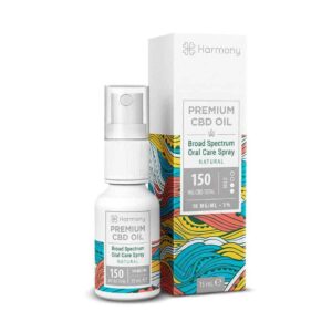 spray cbd harmony 150 natural box flasche