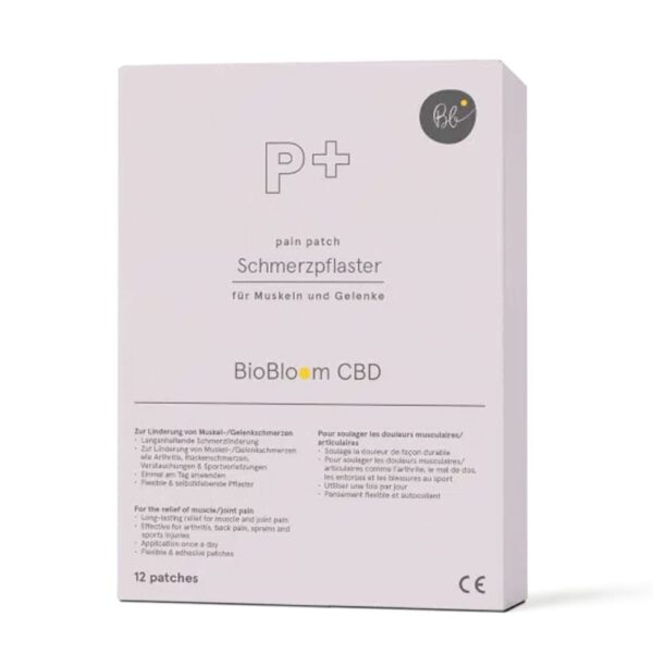 BioBloom CBD Pain Patches 20mg CBD/Patch
