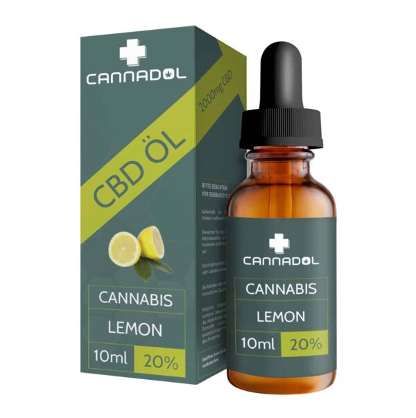 Cannadol Lemon 20% CBD Oil