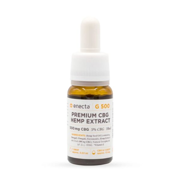 Enecta Premium CBG Hemp Extract Oil 5% - 10ml - Image 3