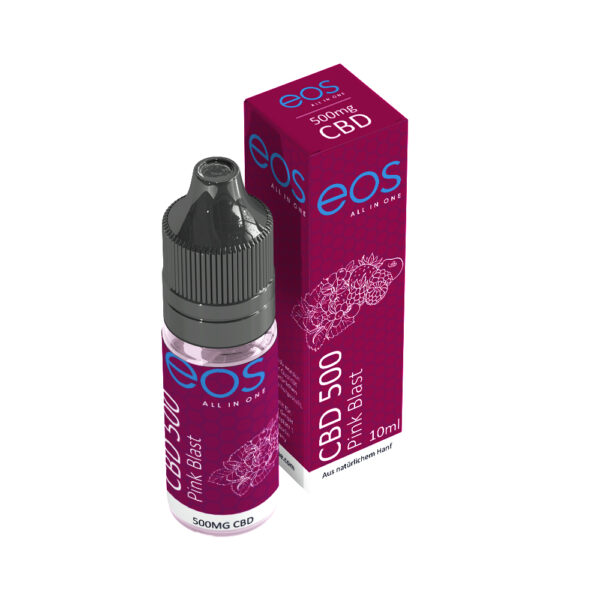 eos Pink Blast 500mg CBD Liquid - Image 2