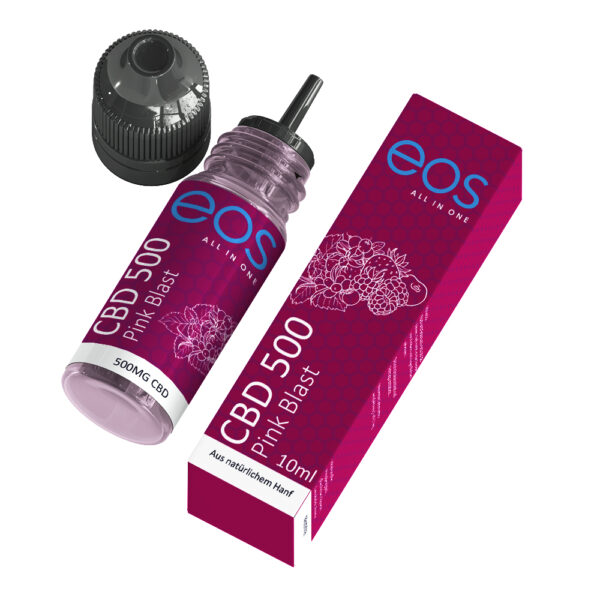 eos Pink Blast 500mg CBD Liquid - Image 3
