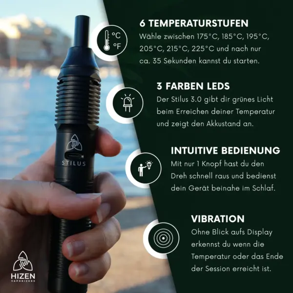 Hizen Premium Vape Pen - Stilus Mini - Image 2