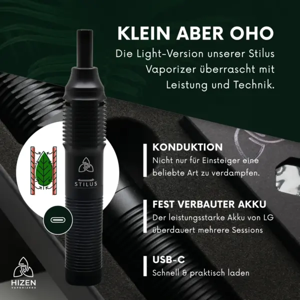 Hizen Premium Vape Pen - Stilus Mini - Image 3