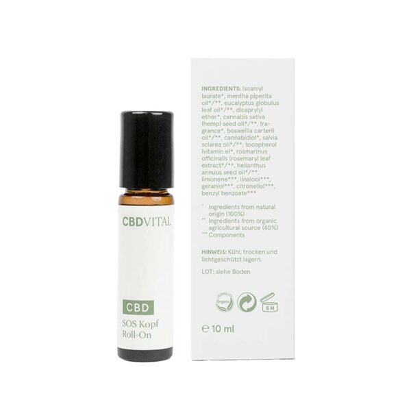 CBD VITAL SOS CBD Head Roll-On - Image 2