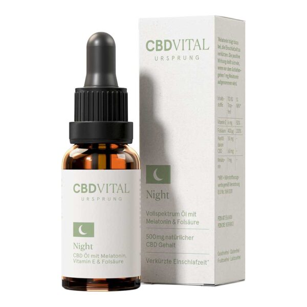 CBD Vital Night CBD Oil Melatonin