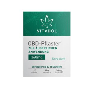 Vitadol CBD patch with 360 mg CBD product photo