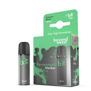Permanent Marker CBD Vape Pod 2ml | Beyond Weed B3 product photo