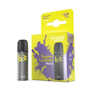 Super Lemon Haze CBD Vape Pod 2ml | Beyond Weed B3 product photo